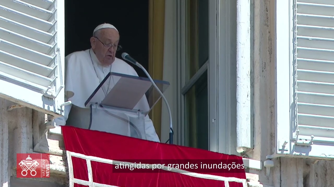 A oração do Papa Francisco pelos gaúchos