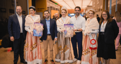 Comitiva de Farroupilha realiza convite ao Governador Eduardo Leite e Vice-Governador Gabriel Souza para a abertura do 22º Entrai e para a 147º Romaria de Nossa Senhora de Caravaggio