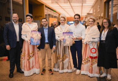 Comitiva de Farroupilha realiza convite ao Governador Eduardo Leite e Vice-Governador Gabriel Souza para a abertura do 22º Entrai e para a 147º Romaria de Nossa Senhora de Caravaggio