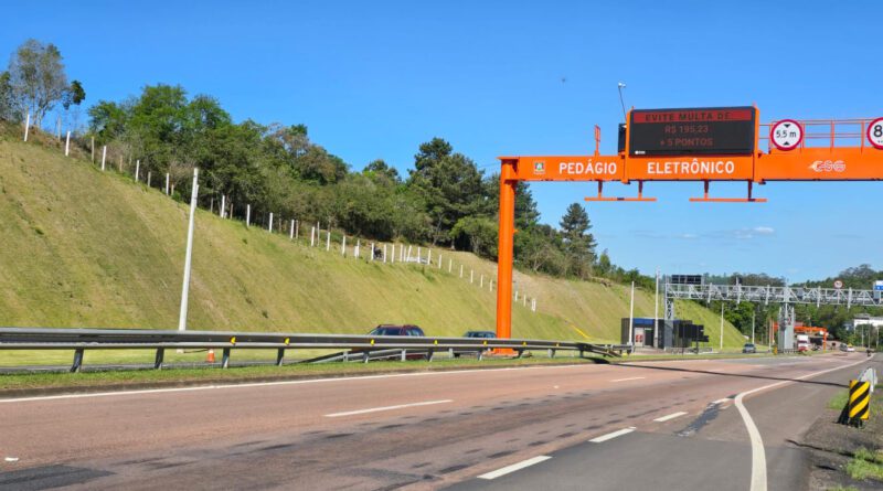 CSG informa novas tarifas de pedágio eletrônico free flow