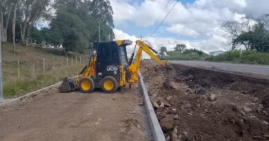 Obras na Pista de Caminhada e Ciclovia da Rodovia dos Romeiros avançam em Farroupilha