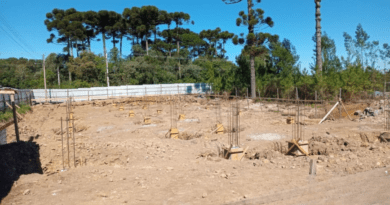 Construção da nova escola no bairro América avança em Farroupilha