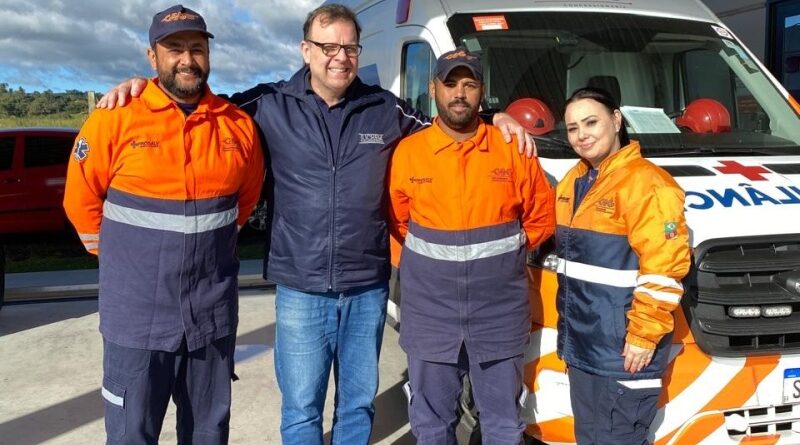 Atendimento da CSG salva motorista infartando em rodovia gaúcha Atendimento da CSG salva motorista infartando em rodovia gaúcha