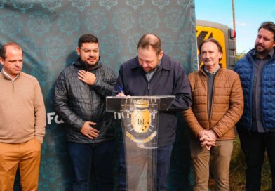Prefeitura inicia obras de asfaltamento da segunda etapa da Avenida dos Imigrantes