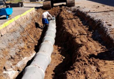 Nova rede de drenagem da Avenida das Indústrias começa a ser instalada em Farroupilha