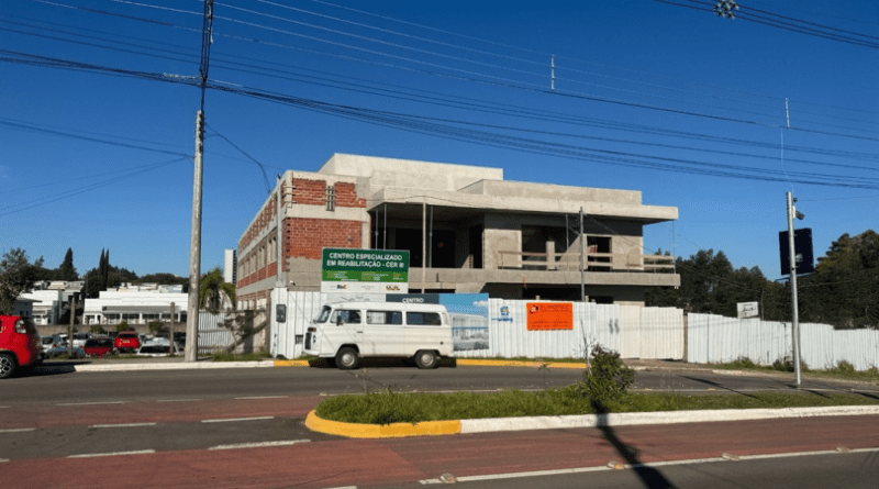 Construção do novo Centro de Reabilitação avança e obra chega a cerca de 61,70% de seu total
