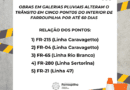 Obras em galerias plúviais alteram o trânsito em cinco pontos do interior de Farroupilha por até 60 dias Obras em galerias plúviais alteram o trânsito em cinco pontos do interior de Farroupilha por até 60 dias