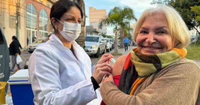 Campanha Na Rua Contra a Gripe já aplicou mais de 1,5 mil vacinas e segue nesta semana Campanha Na Rua Contra a Gripe já aplicou mais de 1,5 mil vacinas e segue nesta semana