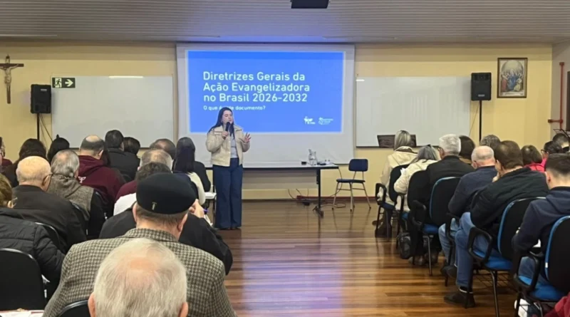 Segundo Conselho da Ação Evangelizadora de 2026 reúne sacerdotes e lideranças das sete regiões pastorais da Diocese de Caxias do Sul Segundo Conselho da Ação Evangelizadora de 2026 reúne sacerdotes e lideranças das sete regiões pastorais da Diocese de Caxias do Sul