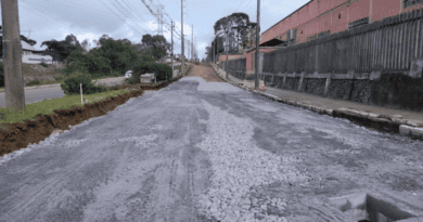 Pavimentação asfáltica na Avenida das Indústrias segue avançando em Farroupilha Pavimentação asfáltica na Avenida das Indústrias segue avançando em Farroupilha