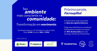 Campanha de Recolhimento de Eletrônicos contará com ação especial da Tramontina neste sábado