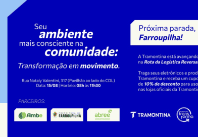 Campanha de Recolhimento de Eletrônicos contará com ação especial da Tramontina neste sábado
