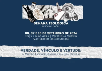 Abertas as inscrições para a Semana Teológica 2026, promovida pela Diocese de Caxias do Sul Abertas as inscrições para a Semana Teológica 2026, promovida pela Diocese de Caxias do Sul