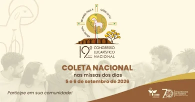 Coleta Nacional para o 19º Congresso Eucarístico Nacional será realizada nos dias 05 e 06 de setembro