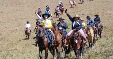 Cavalgada de Prendas pioneira no Brasil espera receber 600 mulheres em Cambará do Sul