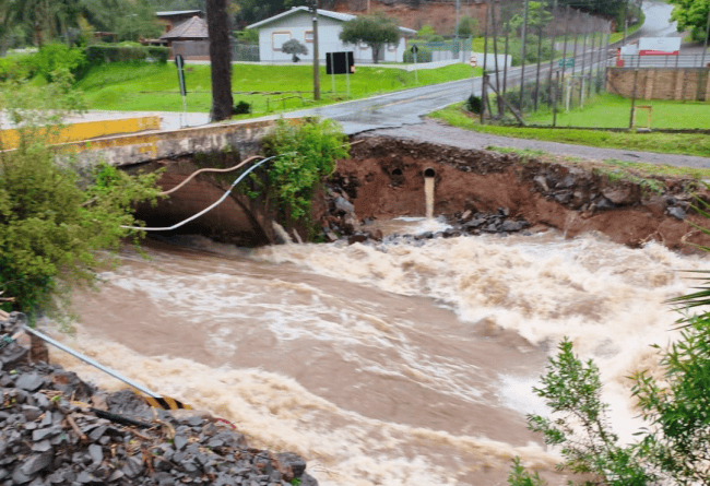 Farroupilha registra mais da metade da chuva prevista para todo o mês de setembro em pouco mais de 12h Farroupilha registra mais da metade da chuva prevista para todo o mês de setembro em pouco mais de 12h