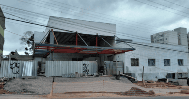Construção do novo Posto de Saúde Central avança e chega a 76% de seu total Construção do novo Posto de Saúde Central avança e chega a 76% de seu total