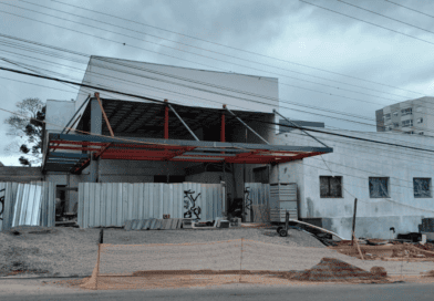Construção do novo Posto de Saúde Central avança e chega a 76% de seu total Construção do novo Posto de Saúde Central avança e chega a 76% de seu total