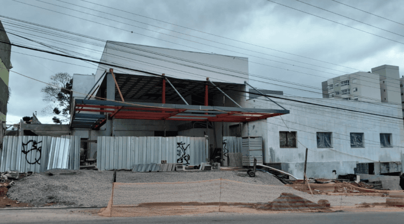 Construção do novo Posto de Saúde Central avança e chega a 76% de seu total Construção do novo Posto de Saúde Central avança e chega a 76% de seu total