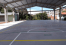 Obras da nova quadra poliesportiva do bairro Primeiro de Maio entram na fase final