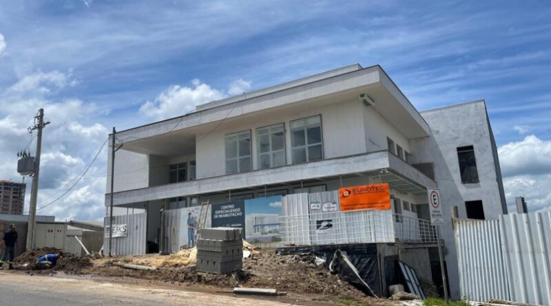 Obras do novo CER III de Farroupilha chegam a 85% de execução