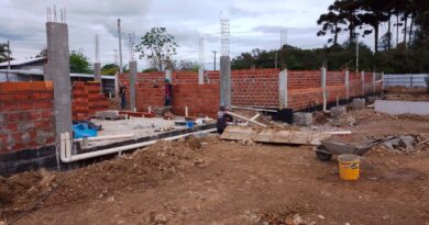 Obras da nova escola do bairro América avançam em Farroupilha Obras da nova escola do bairro América avançam em Farroupilha