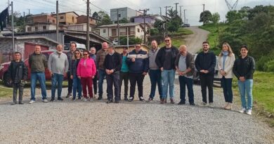 Prefeitura de Farroupilha inicia obras de pavimentação e drenagem da Rua Gramado entre os bairros Industrial e América Prefeitura de Farroupilha inicia obras de pavimentação e drenagem da Rua Gramado entre os bairros Industrial e América