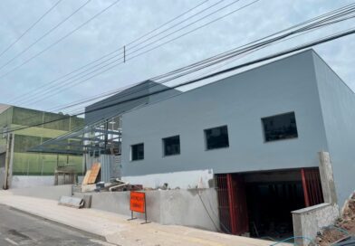 Obras do novo Posto de Saúde Central chegam a 84% e edificação toma forma em Farroupilha Obras do novo Posto de Saúde Central chegam a 84% e edificação toma forma em Farroupilha