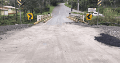 Prefeitura conclui recuperação das cabeceiras de ponte na Estrada Henrique Antônio Galafassi Prefeitura conclui recuperação das cabeceiras de ponte na Estrada Henrique Antônio Galafassi