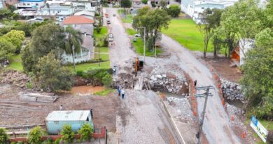 Prefeitura de Farroupilha inicia recuperação de ponte na Vila Jansen Prefeitura de Farroupilha inicia recuperação de ponte na Vila Jansen